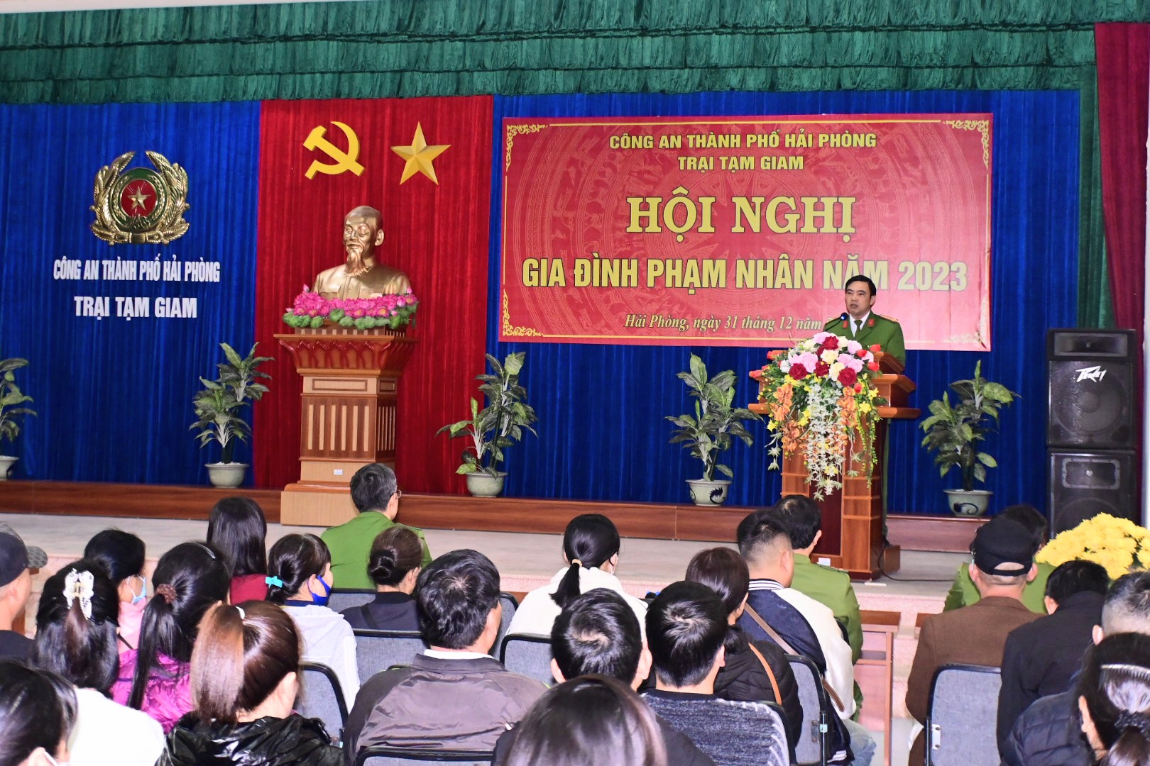 Tổ chức 80 phạm nhân gặp gia đình ngày cuối năm 2023